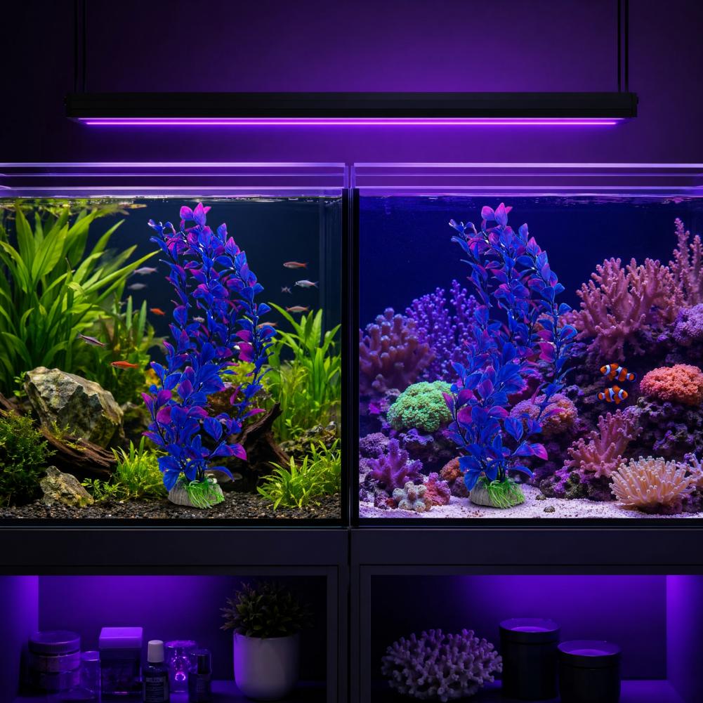 Artificial Water Plants Weight - đánh giá và giá Planted Aquarium For Goldfish