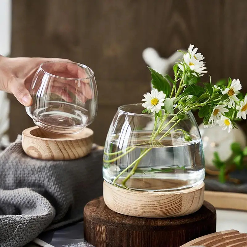 Decorative Round Glass Fish Ta - đánh giá và giá Planted Aquarium For Goldfish