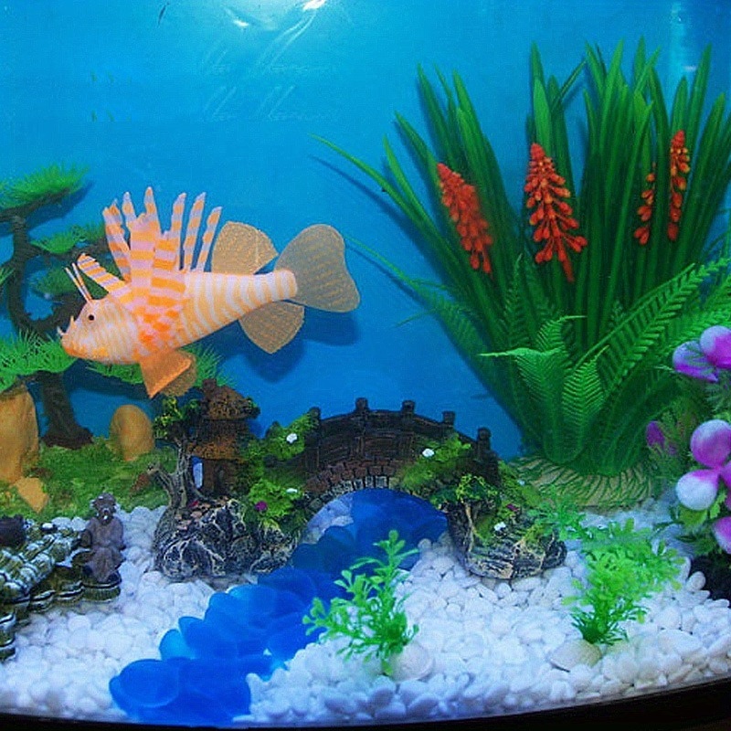 Aquarium Decoration Stone Blue - đánh giá và giá Aquarium Planet