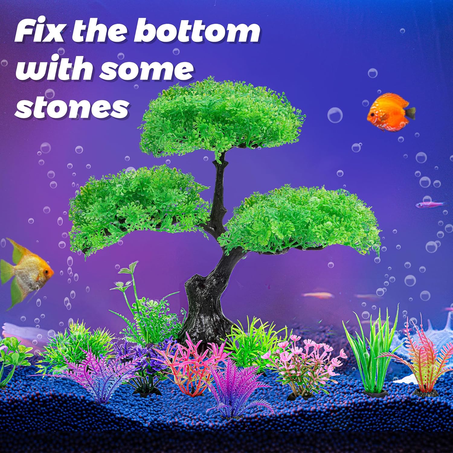 11/10pcs Aquarium Artificial P - đánh giá và giá Planted Aquarium For Goldfish