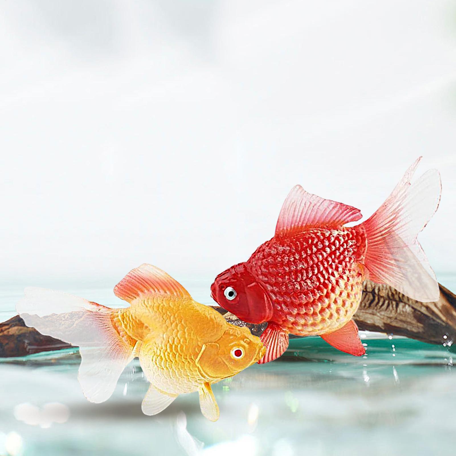 Fake Gold Fish 2Pcs/set Artifi - đánh giá và giá Planted Aquarium For Goldfish